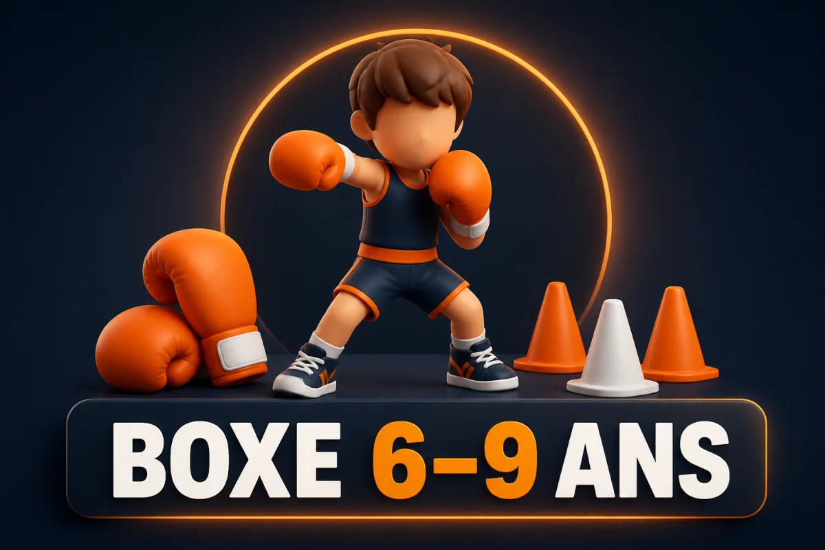 Illustration de Boxe 6/9 ans MARDI